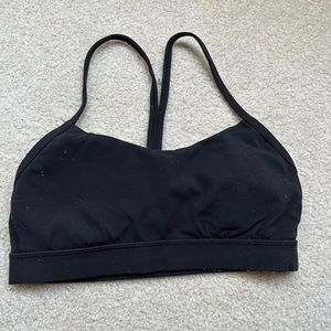 lulu lemon flow y bra size 4